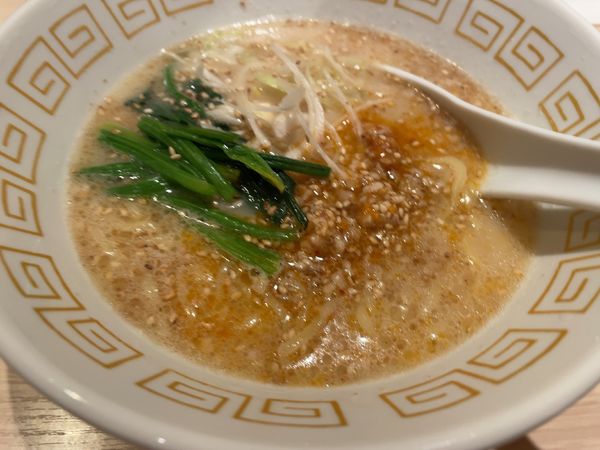 「ごま担々750円」@弐乃膳の写真