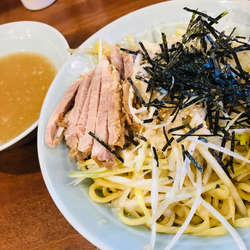 辻〇ねぎまぜそば 800円 中盛 100円