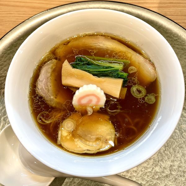 「黒出汁 ￥1100」@中華そば 深緑の写真