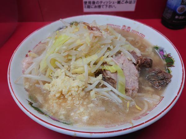 「小ラーメン780円(ヤサイ・ニンニク・アブラ)」@ラーメン二郎 京急川崎店の写真