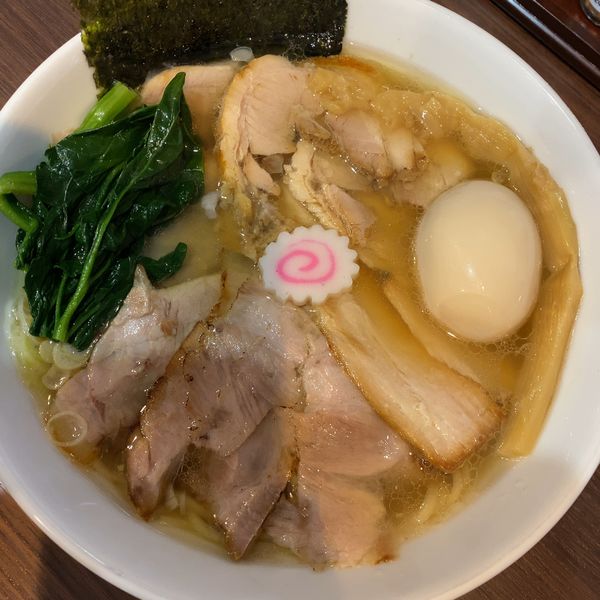「特製塩ラーメン1000円」@ラーメン 一樹の写真