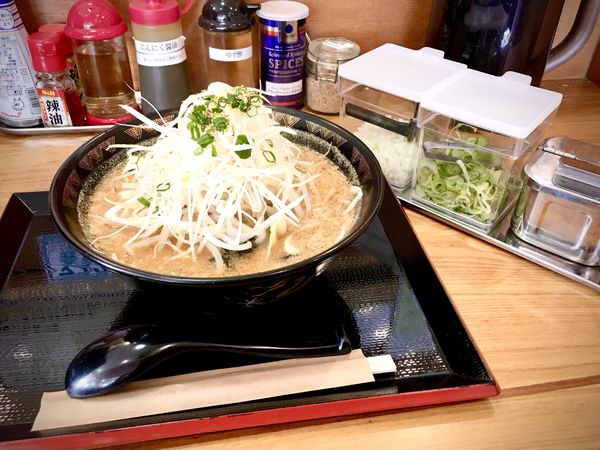 「味噌ラーメン(700¥)」@優勝軒 日立店の写真