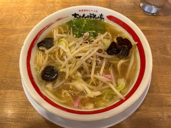 「近江ちゃんぽん750円」@ちゃんぽん亭総本家 近江八幡2号店の写真