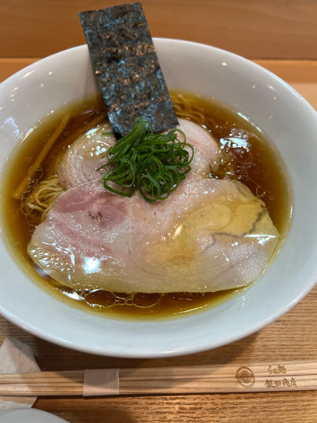 「しょうゆらぁ麺」@飯田商店 湯河原本店の写真