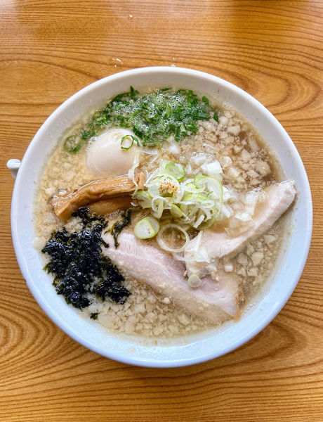 「【限定】背脂煮干しらぁめん」@麺や 松辰の写真