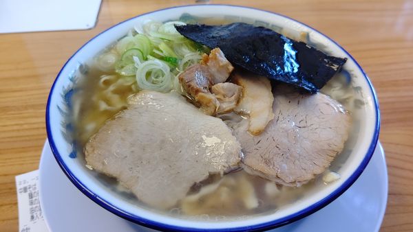 「中華そば（小盛り）７００円」@ケンちゃんラーメン 新庄店の写真