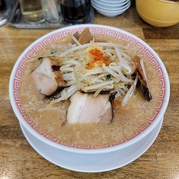 「【期間限定】味噌ラーメン並」@中華蕎麦 丸め 東久留米店の写真
