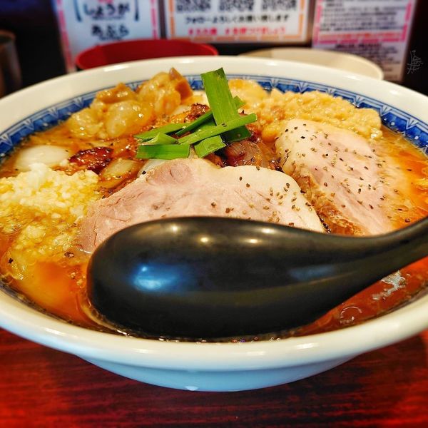 「特製スタミナ中華セット(にんにく、あぶら、からめ)」@中華そば たた味の写真