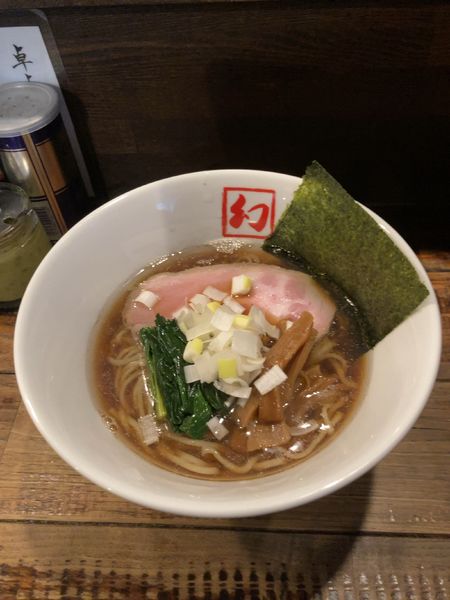 「煮干し醤油そば」@中華そば 幻六の写真