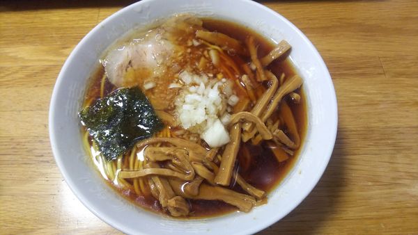 「メンマラーメン」@みんみんラーメンの写真