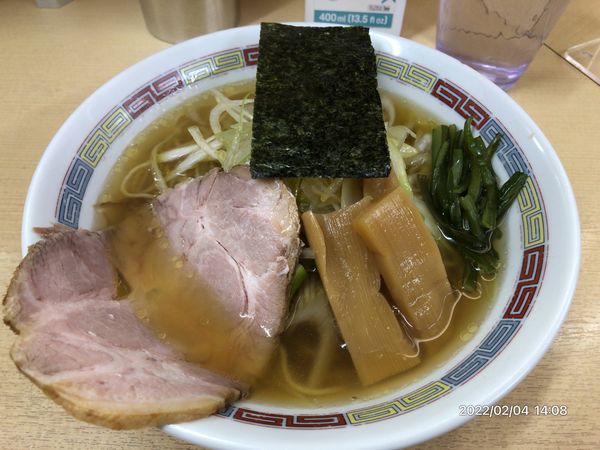 「薄口煮干鰮ネギらーめん」@煮干鰮らーめん 圓の写真
