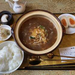 ふかひれオイスター土鍋めん御膳