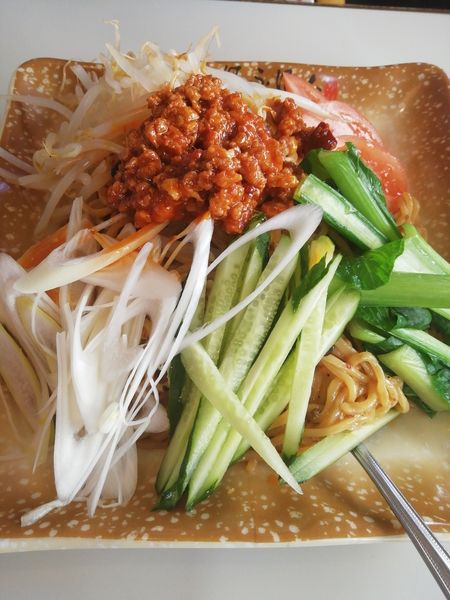 「汁なし担々麺」@創作中華 えん弥 東光台店の写真