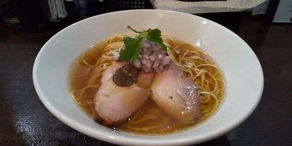 「醤油soba」@諭吉製麺所の写真