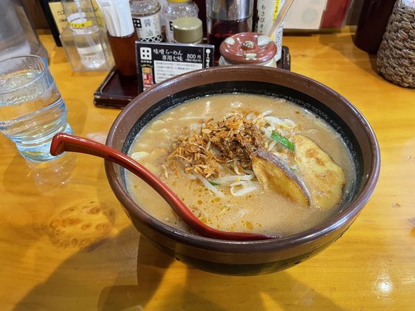 「北海道味噌らーめん」@麺場 田所商店 行徳店の写真