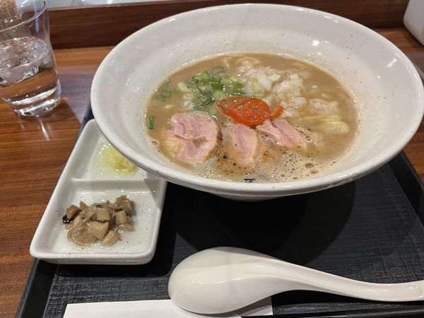 「鶏煮干らーめん　塩」@麺や いま村の写真