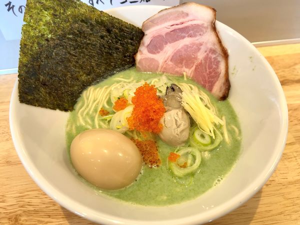 「花萌葱 1000円」@中華そば ひしおの写真