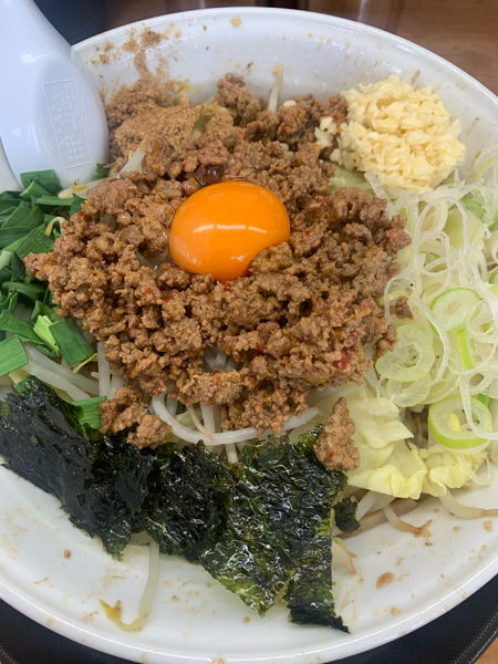 「台湾まぜそば」@マキシマムザラーメン 初代 極の写真