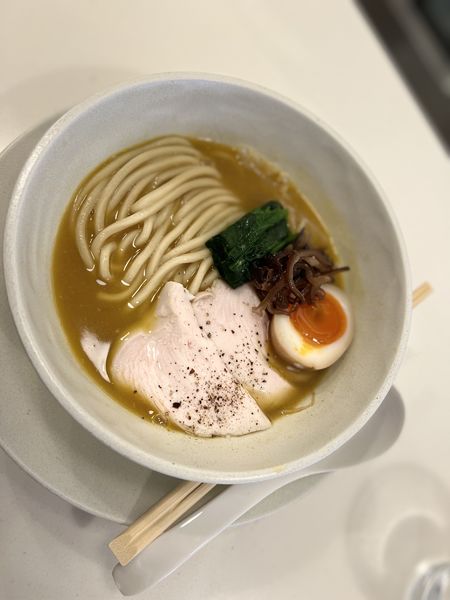「濃鷄湯麺(太麺)900円」@本気 匠105の写真