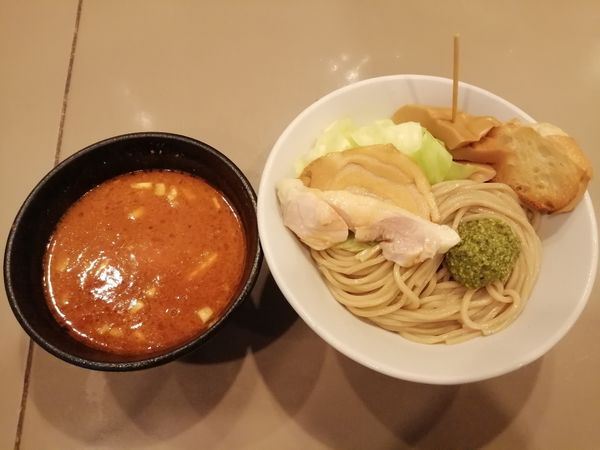 「特選トマトつけ麺」@つけ麺 五ノ神製作所の写真