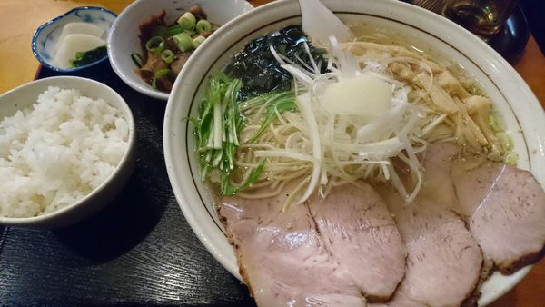 「塩チャーシュー麺(特盛)」@麺屋一里の写真