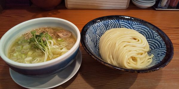 「つけそば塩」@麺 一直の写真