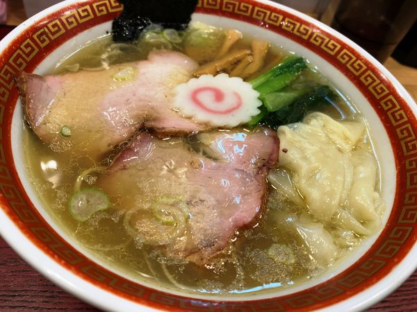 「塩中華＋一反麺」@麺創庵 砂田の写真
