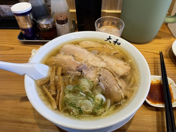 「チャーシュー麺（醤油）」@佐野青竹手打ちラーメン 大和の写真