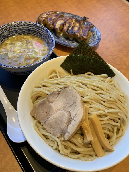 「つけ麺大盛り850円 餃子300円」@舎鈴 久喜店の写真