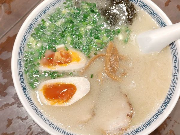 「支那麺(塩)+醤蛋」@徒歩徒歩亭の写真