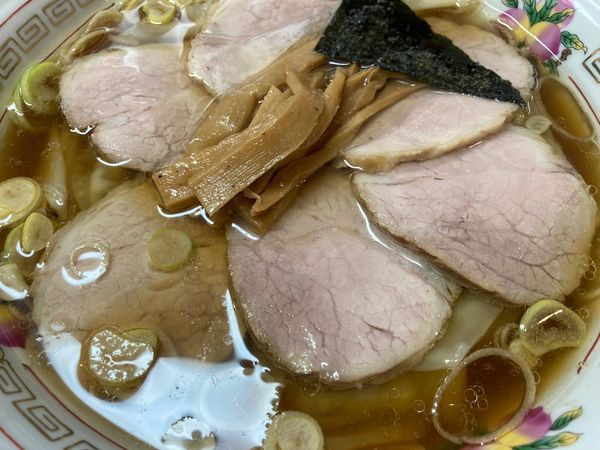 「チャーシューワンタン麺(大)」@春木屋 荻窪本店の写真