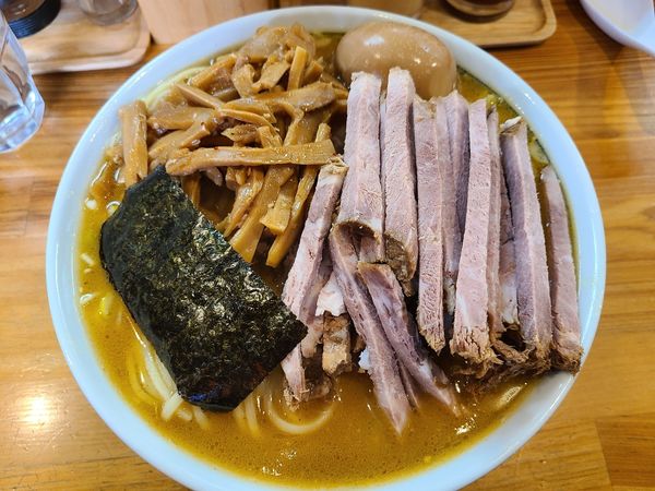 「味噌チャーシュー」@自家製中華そば としおかの写真