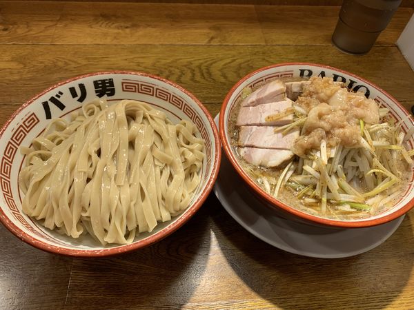 「つけ麺」@らーめんバリ男 大門店の写真