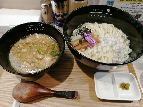 「釜揚げ風つけ麺　1000円」@Sagamihara 欅 〜HANARE〜の写真
