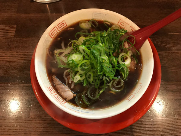 「中華そば（並）、焼飯（小）」@新福菜館 麻布十番店の写真