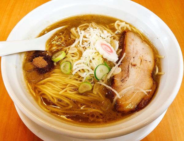 「鶏白湯らぁめん（醤油）830円」@麺や しみずの写真