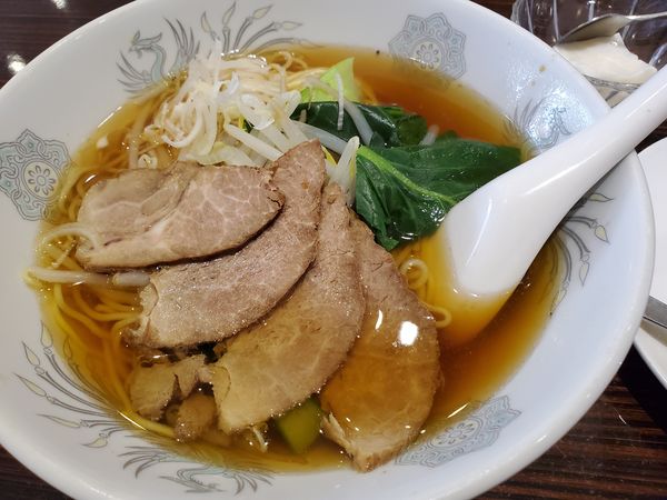 「チャーシュー麺セット」@中国家庭料理 龍鳳軒の写真