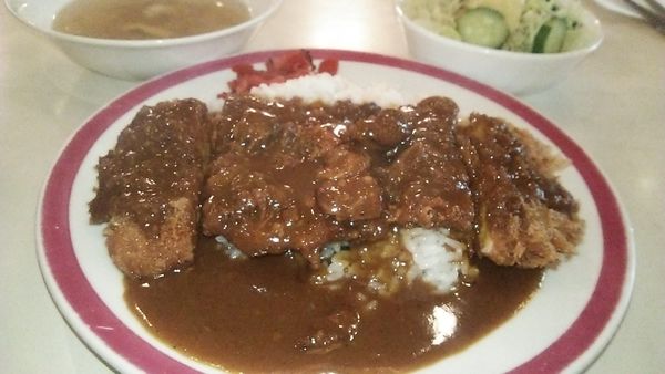 「日替りランチ カツカレー 900円」@とんまつの写真
