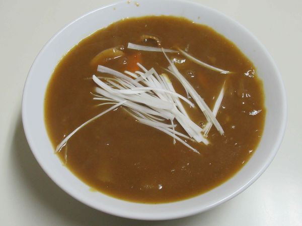 「カレーラーメン（750円）」@萬友亭 楢原店の写真