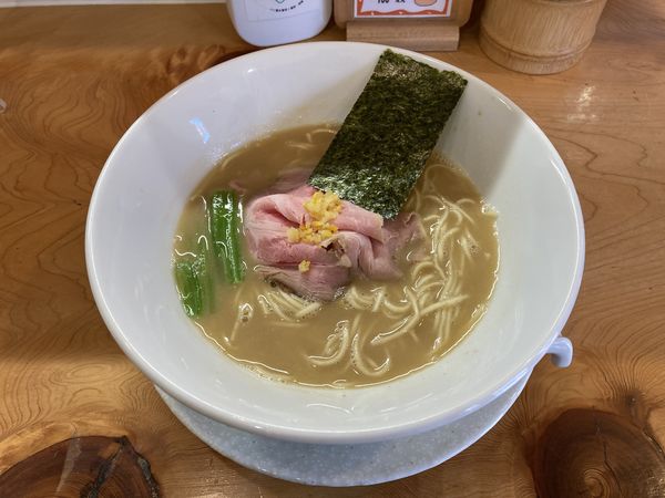「鯛白湯そば（1,000円）」@麺屋BISQの写真