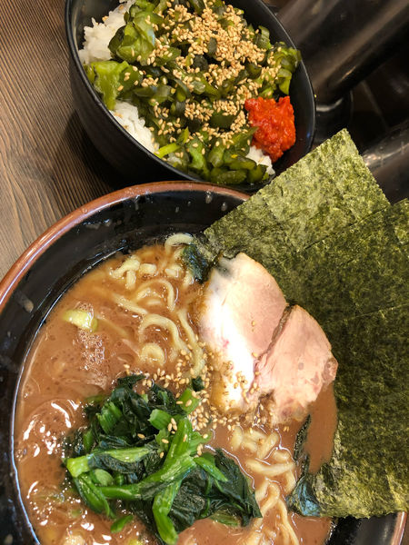 「ラーメン」@横浜家系らーめん 武道家の写真