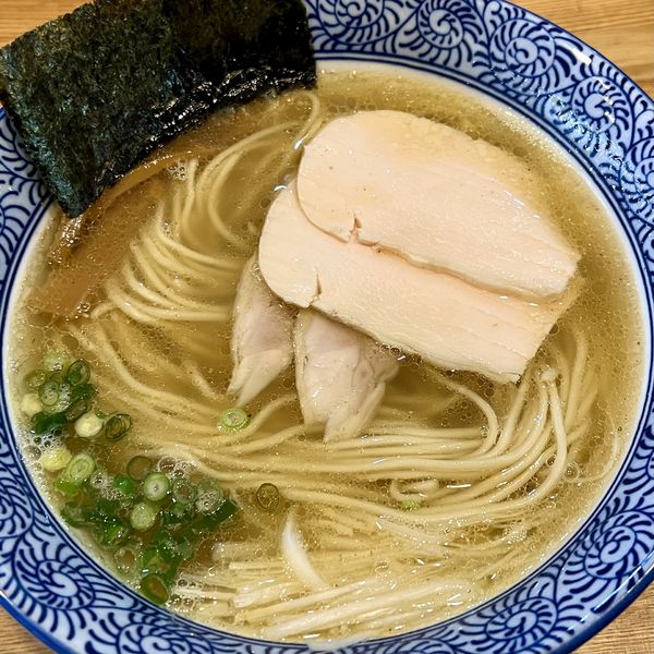 「（塩）中華そば」@中華そば 瓢の写真