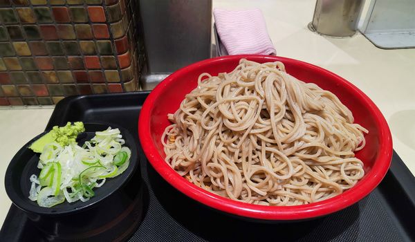 「特もりそば」@名代 富士そば 市ヶ谷五番町店の写真
