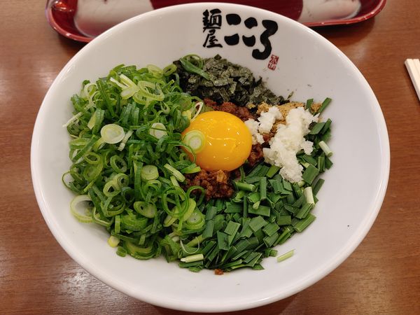 「台湾まぜそば」@麺屋こころ 滋賀ピエリ店の写真