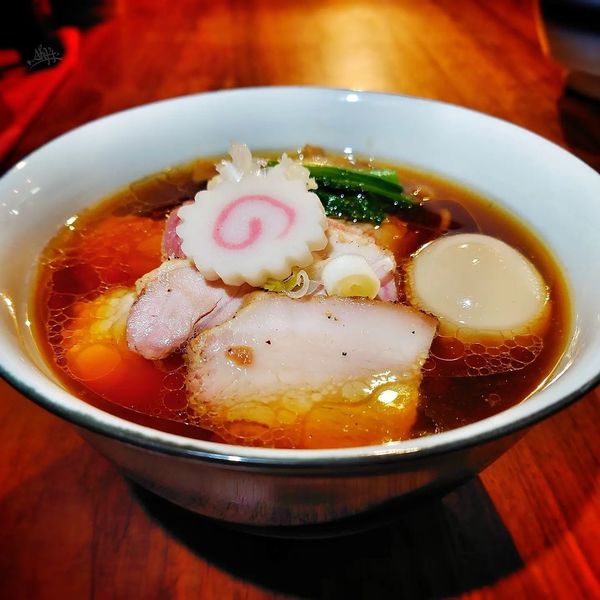 「特製しょう油、豚めし」@らぁめん鴇の写真