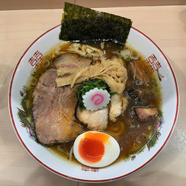 「生姜醤油ラーメン」@手揉み中華そば 中村の写真