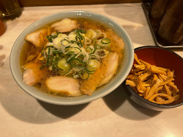 「中華そば＋メンマ」@ちえちゃんラーメンの写真