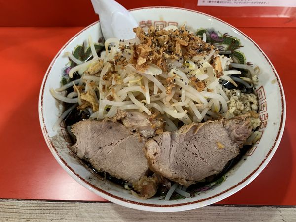 「赤ひげブラック 850円」@赤ひげラーメン 国際通り店の写真