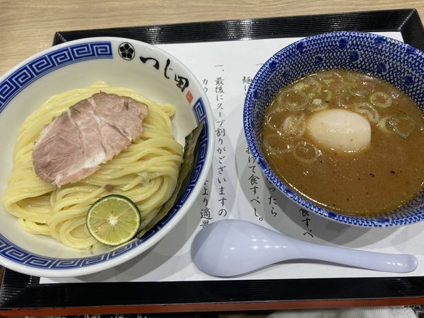 「濃厚味玉つけ麺」@つじ田 ららぽーと湘南平塚店の写真