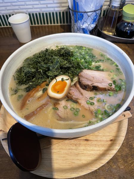 「岩のり塩チャーシュー大盛り」@竹風 那須塩原店の写真